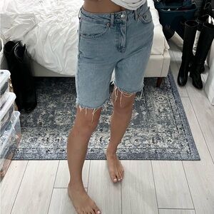 TOPSHOP denim shorts